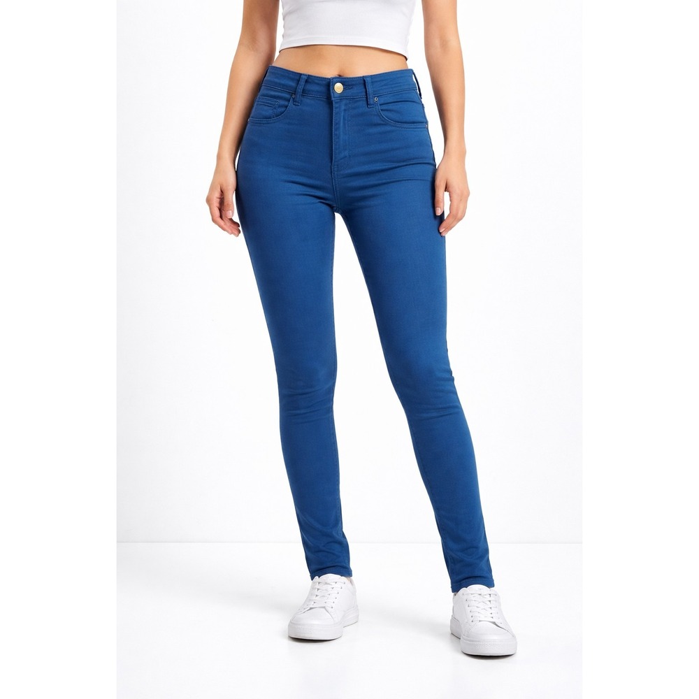 American‎ Eagle Sky High Jegging Teal Denim X Jeans Women's size 2 Regular